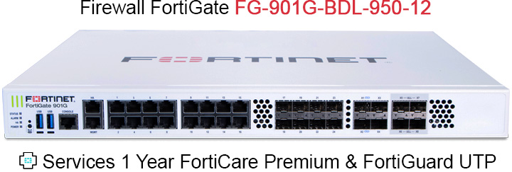 Tường lửa Firewall FortiGate FG-901G-BDL-950-12